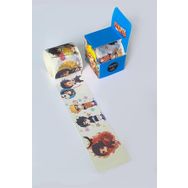 Vox Art Anime Washi Büyük Boy 4 cm 5 m Mavi Kağıt Bant