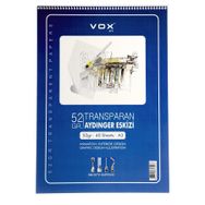 Vox Art Aydınger 52 gr A3 40 Yaprak Eskiz Defteri