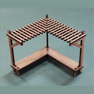 Vox Art VIM-82 1:50 Ölçek Pergola Çardak Maket