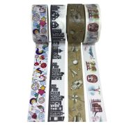 Vox Art WSB4-4 Washi 4'lü 1.5 cm 10 m Dekor Bant Seti