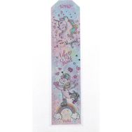 Vuki Unicorn Simli Sulu Pembe Kitap Ayracı