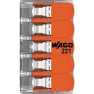 Wago 221-415 10x5'li Çok Amaçlı Buat Klemensi