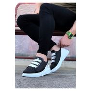 Wagoon WG029 Siyah 3 Bant Legend Taba Kalın Taban Casual Erkek Ayakkabı