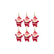 Waldern Noel Baba 6'lı Yılbaşı Çam Ağacı Süsü