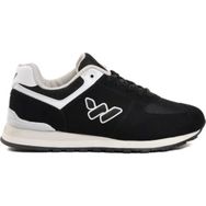 Walkway Benin Siyah Beyaz Erkek Sneaker