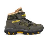 Walkway Leo-F Haki İçi Kürklü Erkek Çocuk Outdoor Bot