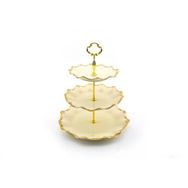Wanelli 17674-13G Golden Rey 32 cm 3 Katlı Kurabiyelik