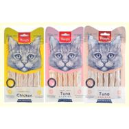 Wanpy 3x70 gr Tavuk-Somon ve Karides 3 Paket Sıvı Ödül Maması