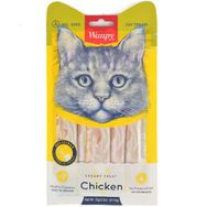 Wanpy 5 x 14 gr Tavuk Etli Likit Creamy Kedi Ödülü