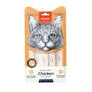 Wanpy 5x14 gr Kremalı Tavuk ve Yengeçli Kedi Ödül Maması