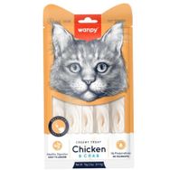 Wanpy 5x14 gr Tavuk Yengeç Likit Kedi Ödülü