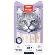 Wanpy 5x14 gr Ton Balıklı ve Yengeçli Sıvı Kedi Ödül Maması