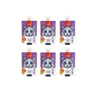 Wanpy 6x90 GR Taze Ördekli Balkabaklı Kedi Et Ezmesi