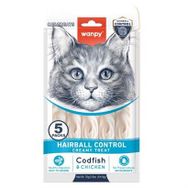 Wanpy Hairball Control Morina Balığı Tavuk 5x14 gr Kedi Ödülü