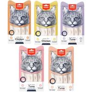 Wanpy Karışık 5 Lezzetli Krema 25x14 gr Kedi Ödül Maması