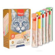 Wanpy Karışık Lezzetli 25x14 gr Sıvı Kedi Ödülü