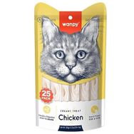 Wanpy Tavuklu Yengeçli Sıvı 25x14 gr Kedi Ödül Maması