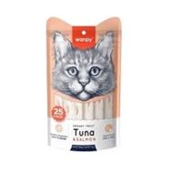 Wanpy Ton Balığı ve Somonlu Sindirim Sistemi Destekleyici Krema 25x14 gr Kedi Ödül Maması