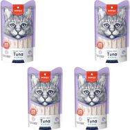Wanpy Ton Balığı ve Yengeç Sıvı 25x14 gr 4 Adet Kedi Ödül Maması