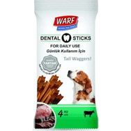 Warf 4'lü Kuzu Etli Dental Sticks Köpek Ödül Çubuğu