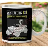 Warthog Aracı Hizmet ve Onarım El Kitabı Baskılı Kupa