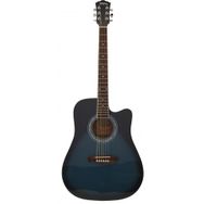 Washburn WA90CEBLB Elektro Akustik Gitar