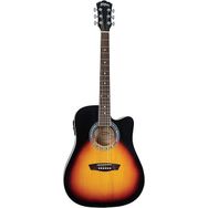 Washburn WA90CEVSB Elektro Akustik Gitar