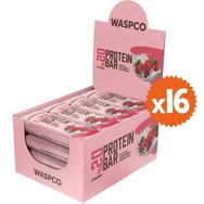 Waspco Protein Bar Çilekli 40 gr 16 Adet Takviye Edici Gıda