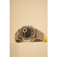 Watch Of Royal Led Wox Silver Unisex Kol Saati