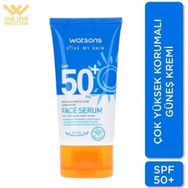 Watsons Çok Yüksek Korumalı SPF50+ 50 ml Yüz Güneş Kremi