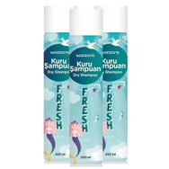 Watsons Fresh 3x200 ml Kuru Şampuan