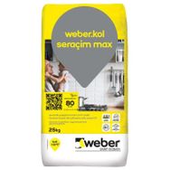 Weber Kol Seraçim Max Beyaz 25 kg Seramik Yapıştırma Harcı