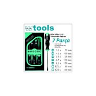 Weber Tools 7 Parça Düz-Yıldız Tornavida Seti