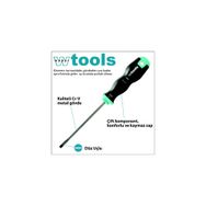 Weber Tools Düz Uçlu 6.5 X 200 Mm Klemens Tornavida