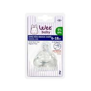 Wee 853 Geniş Ağızlı Normal No:2 Biberon Emziği