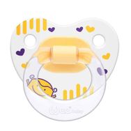 Wee Baby 0-6 Ay Silikon Desenli Damaklı Emzik