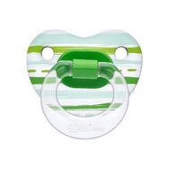 Wee Baby 0-6 Ay Silikon Şeffaf Desenli Damaklı Emzik