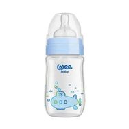 Wee Baby 140 Mavi 180 ml Klasik Plus Cam Biberon