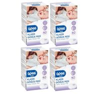 Wee Baby 30+10'lu 160 Adet 4x40 Klasik Göğüs Pedi