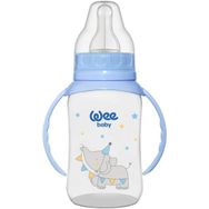 Wee Baby 744 150 ml Mavi Klasik Kulplu PP Biberon