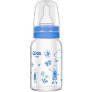 Wee Baby 770 Mavi 0-6 Ay 120 ml Isıya Dayanıklı Cam Biberon