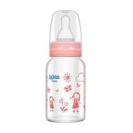 Wee Baby 770 Pembe 0-6 Ay 120 ml Isıya Dayanıklı Cam Biberon