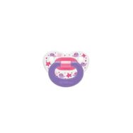 Wee Baby 833 0-6 Ay Silikon Desenli Damaklı Emzik Emzik Mor