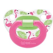 Wee Baby 834 No2 6-18 Ay Pembe Desenli Damaklı Emzik