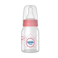 Wee Baby 877 125 ml Pembe Cam Biberon