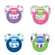 Wee Baby Desenli Damaklı No:2 6-18 Ay Emzik