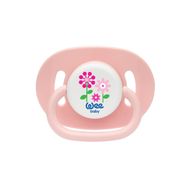 Wee Baby No:1 Pembe Oval Gövdeli Yuvarlak Uçlu Emzik