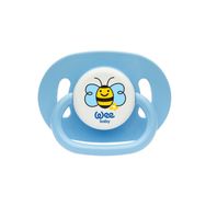 Wee Baby No:3 Mavi Oval Gövdeli Yuvarlak Uçlu Emzik