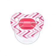 Wee Baby Şeffaf Desenli Damaklı 6-18 Ay No 2 Pembe Emzik