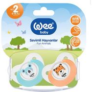 Wee Baby Sevimli Hayvanlar Damaklı No 2 6-18 Ay Emzik
